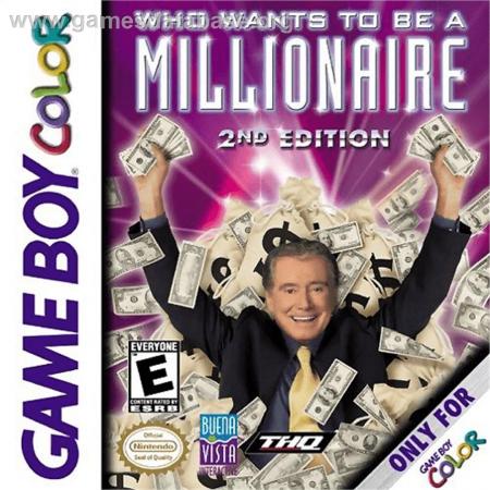 Cover Who Wants to Be a Millionaire - 2nd Edition for Game Boy Color